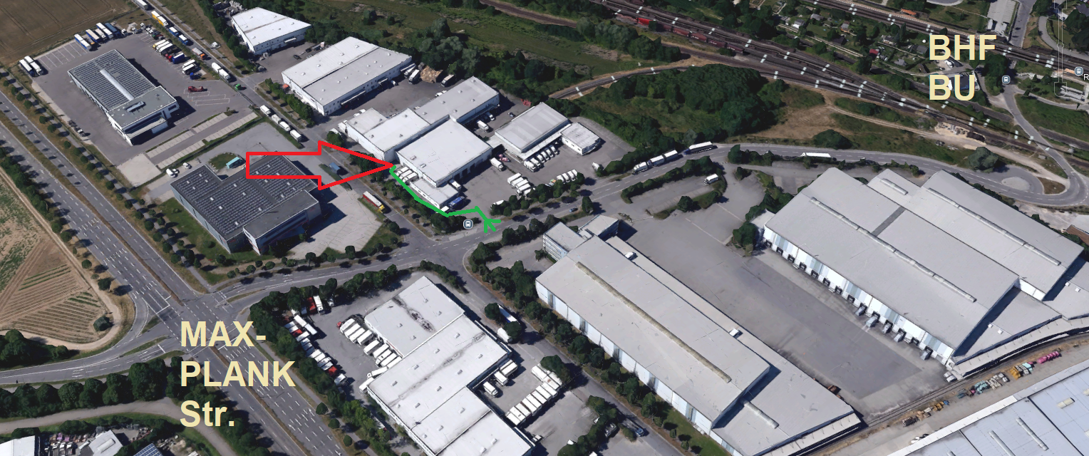 Wegbeschreibung TAMER Lagerverkauf