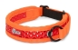 Preview: Zugstopp Halsband - orange/rot