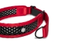 Preview: Zugstopp Halsband - rot/schwarz