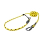 Preview: EASYLONG Hundeleine TWIST - L - 4m - gelber Python