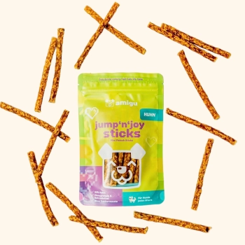 amigu - jump'n'joy sticks 99% Fleisch - Huhn