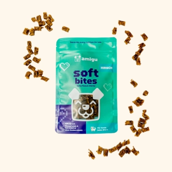 amigu - soft bites 99% Fleisch - Hirsch