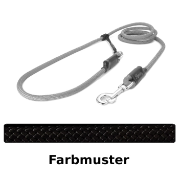 EASYLONG Hundeleine - L - 4m - schwarz