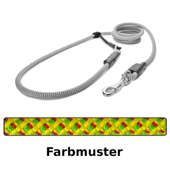 EASYLONG Hundeleine - M - 2,5m - ampel