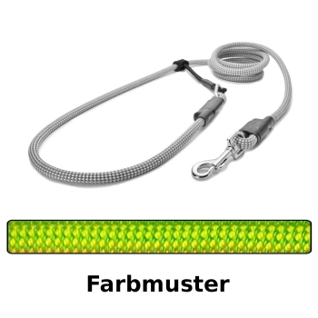 EASYLONG Hundeleine - M - 4m - lime