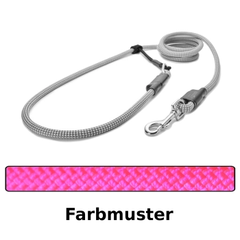 EASYLONG Hundeleine - M - 4m - pink
