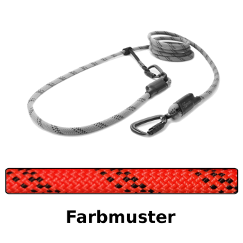 EASYLONG Hundeleine TWIST - L - 3m - orange rally