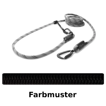 EASYLONG Hundeleine TWIST - L - 3,5m - schwarz