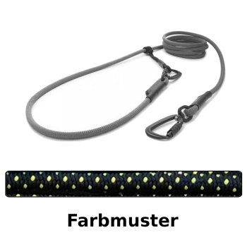 EASYLONG Hundeleine TWIST - M - 3,5m - starry