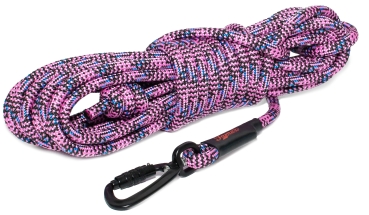 Schleppleine TWIST - M/L - 15m - pink mix