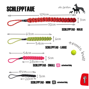 Schlepptau - S - grün