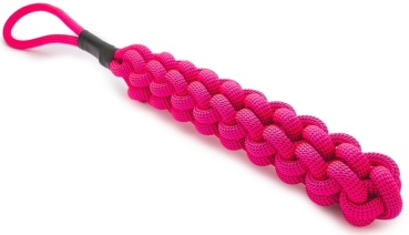 Schlepptau - M - pink mit schwarzen Punkten
