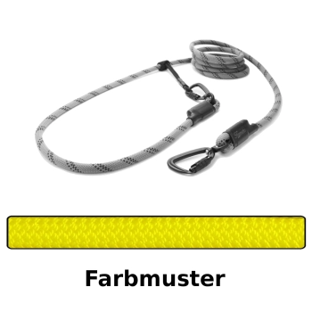 EASYLONG Hundeleine TWIST - M - 4m - gelb