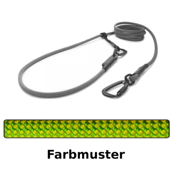 EASYLONG Hundeleine TWIST - M - 2,5m - lime