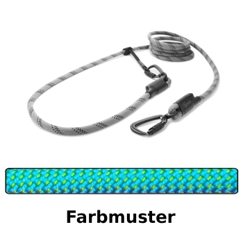 EASYLONG Hundeleine TWIST - M - 3m - türkis