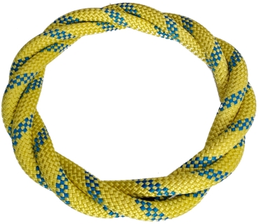 Wurfring - L - gelb mit blau Rally