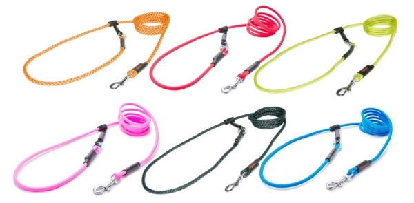 EASYLONG Hundeleine - S - 2m - gelb