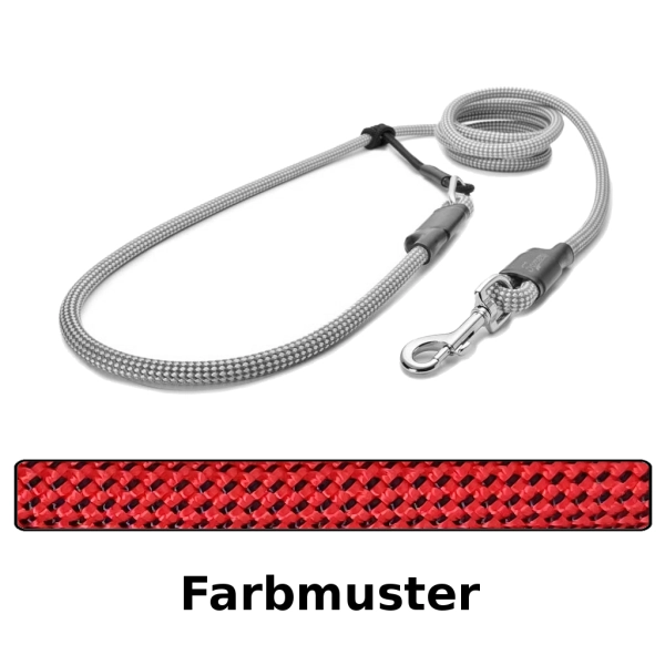 EASYLONG Hundeleine - M - 4m - devil