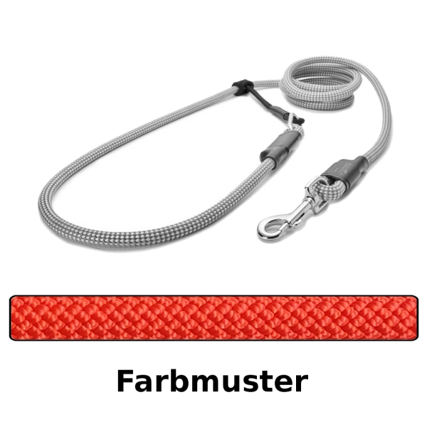 EASYLONG Hundeleine - M - 4m - rot