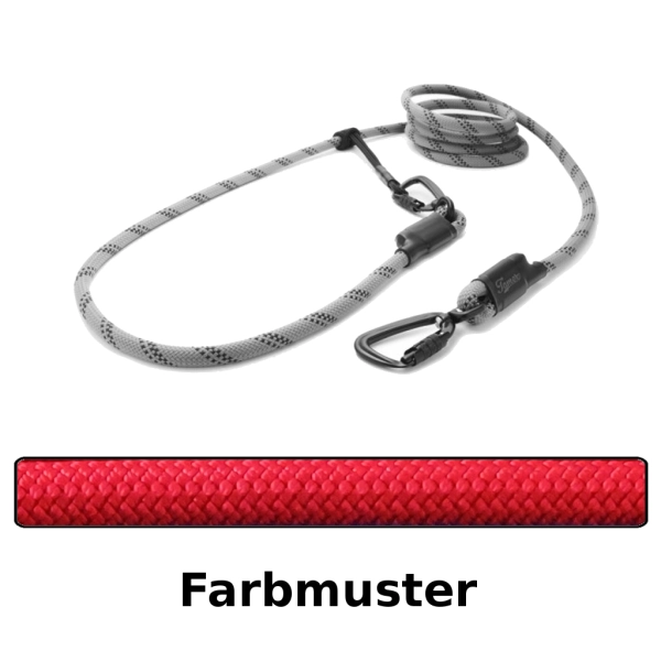 EASYLONG Hundeleine TWIST - M - 3,5m - rot