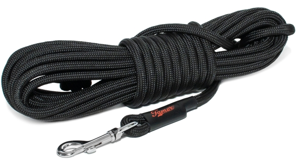 Schleppleine - M/L - 5m - schwarz strong