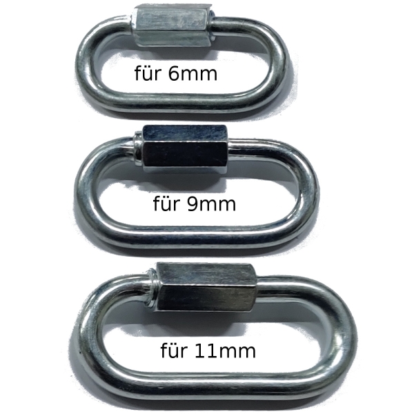 Karabiner für EASY-LONG Ø6mm